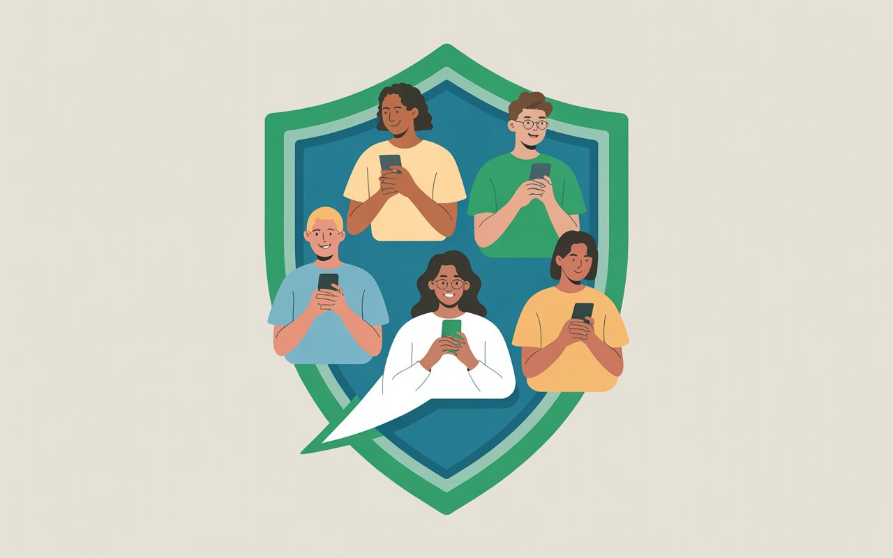 Ilustração do curso WhatsApp Seguro
